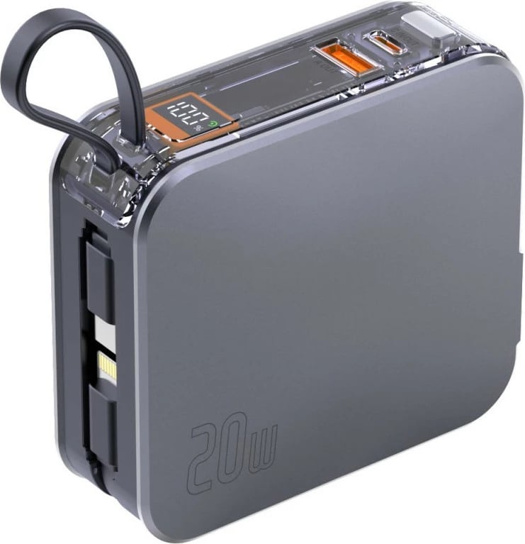 Karikues 4smarts 541287, 10000mAh, Argjendtë