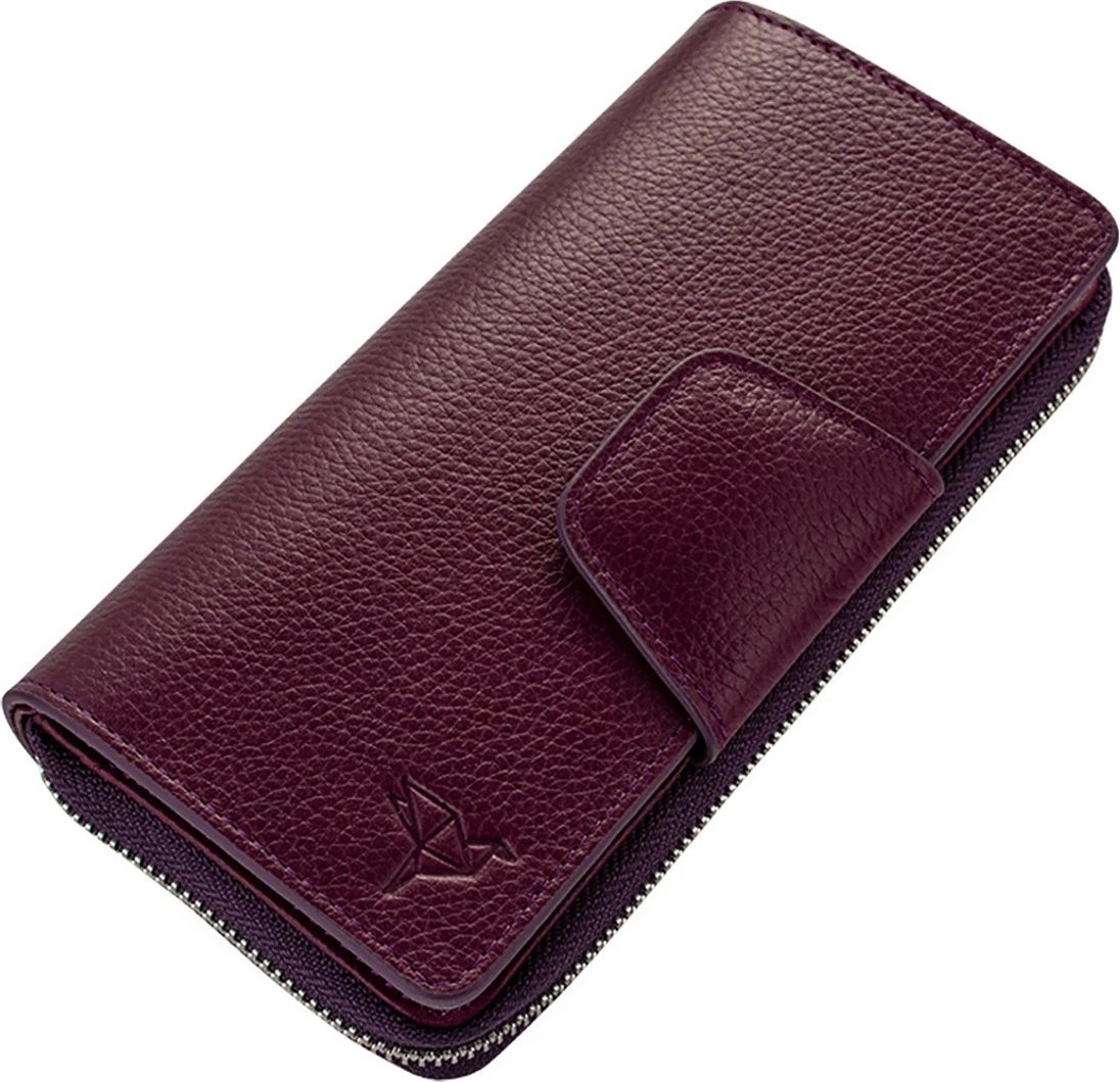 Portofol për gra, Zoozie Bags, Lobby, ngjyrë damson