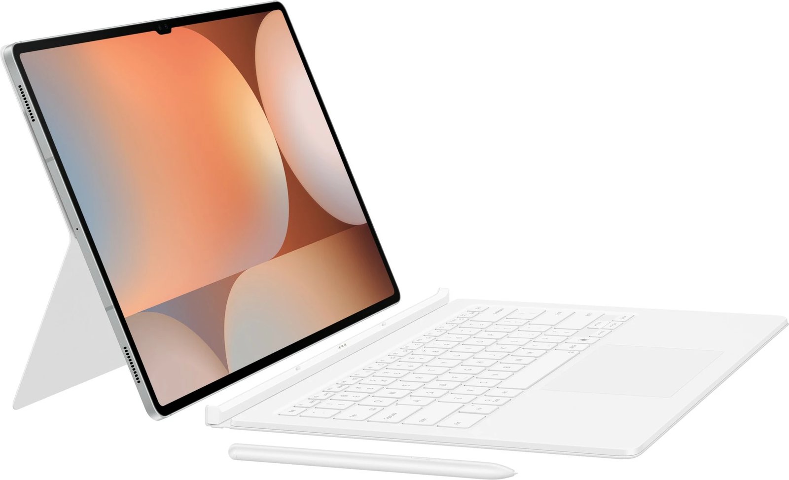 Mbështjellës tastierë Samsung EF-DX925, QWERTZ, Gjermanisht, Galaxy Tab S10 Ultra, Galaxy Tab S9 Ultra, Bardhë