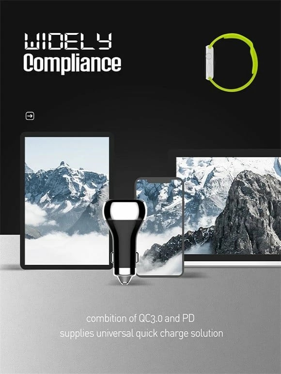 Karikues Për Veturë LDNIO C2 (Zezë) Karikues Për Veturë LDNIO C2 (Zezë)