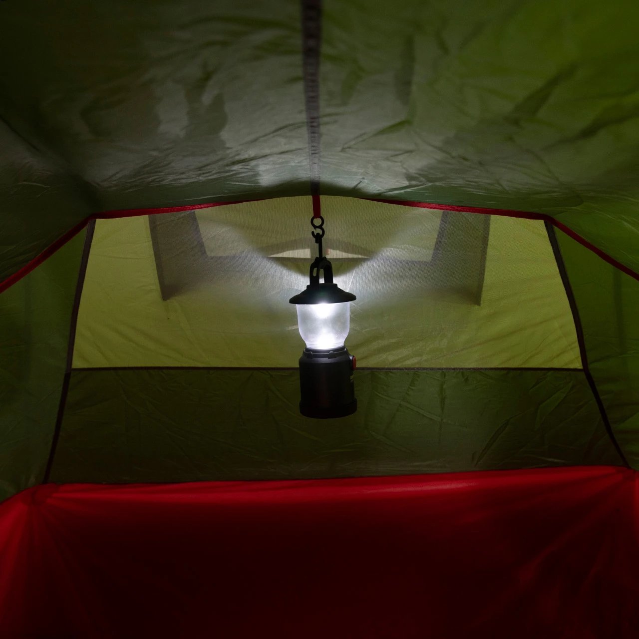 Tendë High Peak për 4 persona, olive-green-red