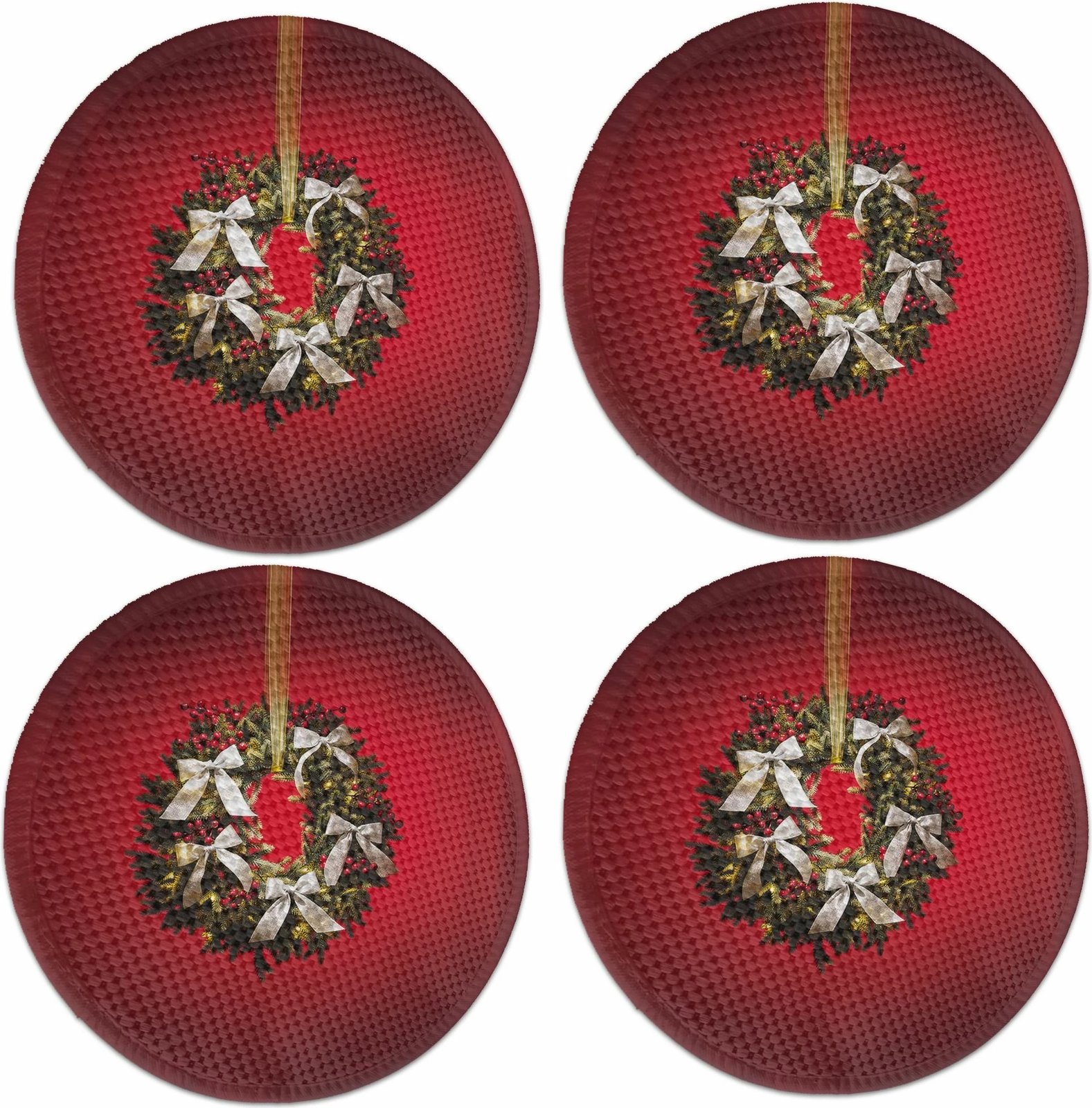 Nënshtrat tavoline Hermia Concept, shumëngjyrëshe, 4 copë, 37cm