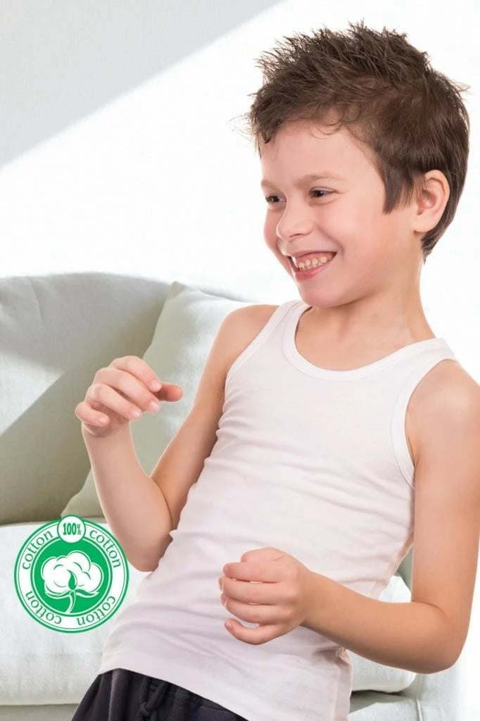 Të brendshme për fëmijë, Jumeon, 001-00K301, të bardha, set prej 3 copash