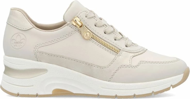 Atlete platforme për femra Rieker, bezhë