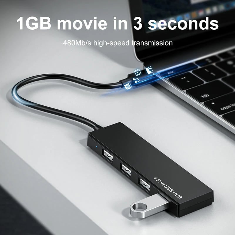 Docking Station Hub 4in1 Usb to Usb SONIT TY0062