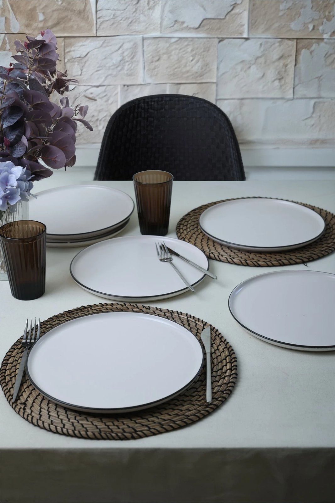 Set pjatash shërbimi (6 copë), Hermia Concept, X00019019