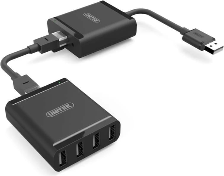 Zgjatues USB2.0 Unitek Y-2516, 4xUSB, 60m, i zi