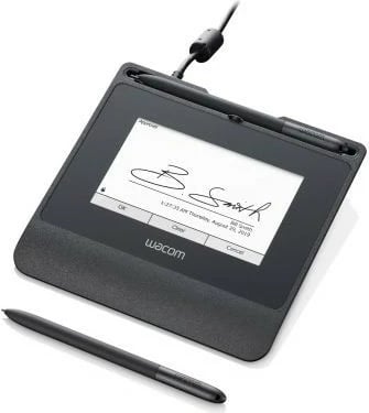 Tablet grafik Wacom STU-540, terminal për nënshkrim elektronik, i zi