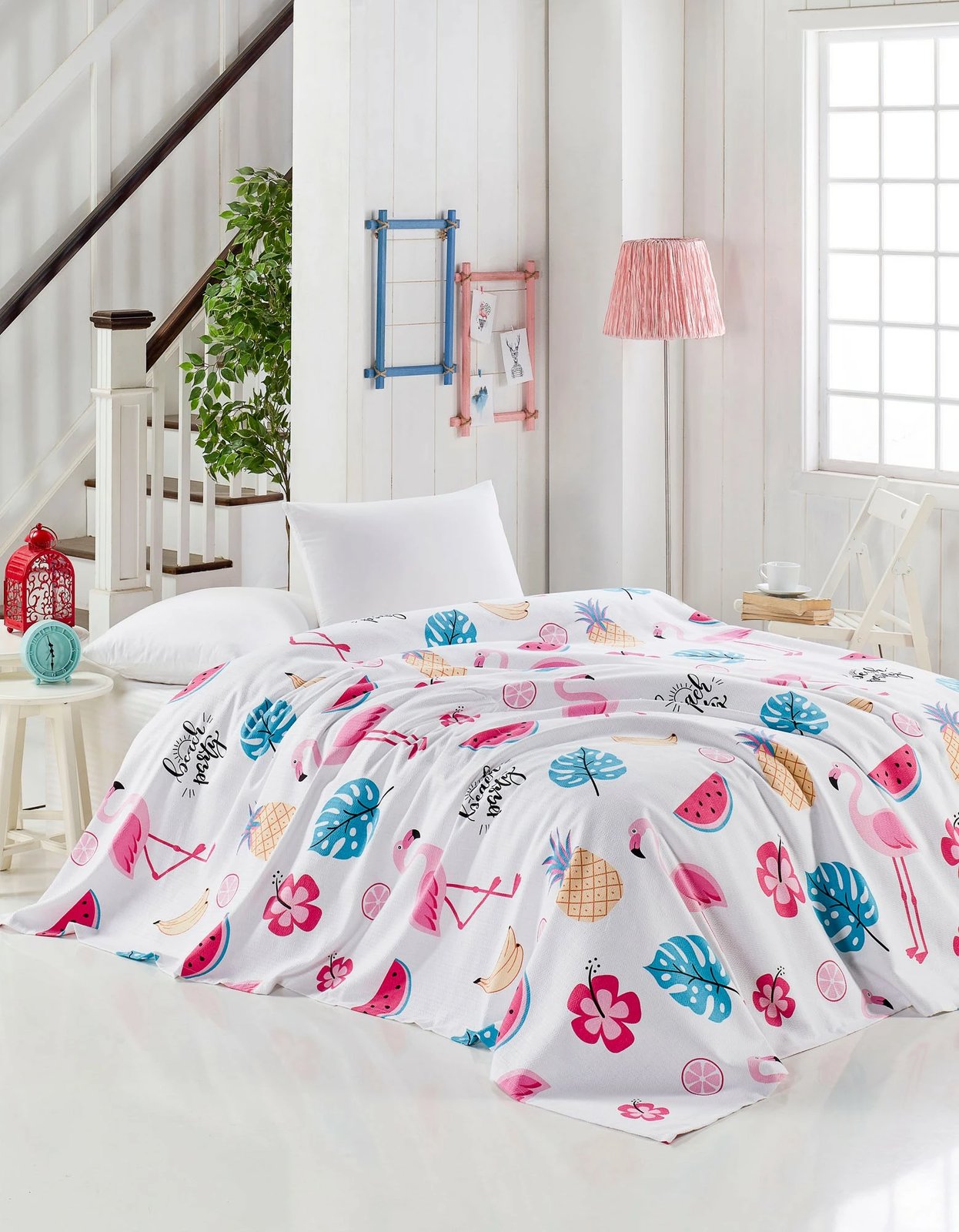 Pike dyshe L'essentiel, ngjyra të ndryshme, Kokteyl, 200x235cm Pike dyshe L'essentiel, ngjyra të ndryshme, Kokteyl, 200x235cm