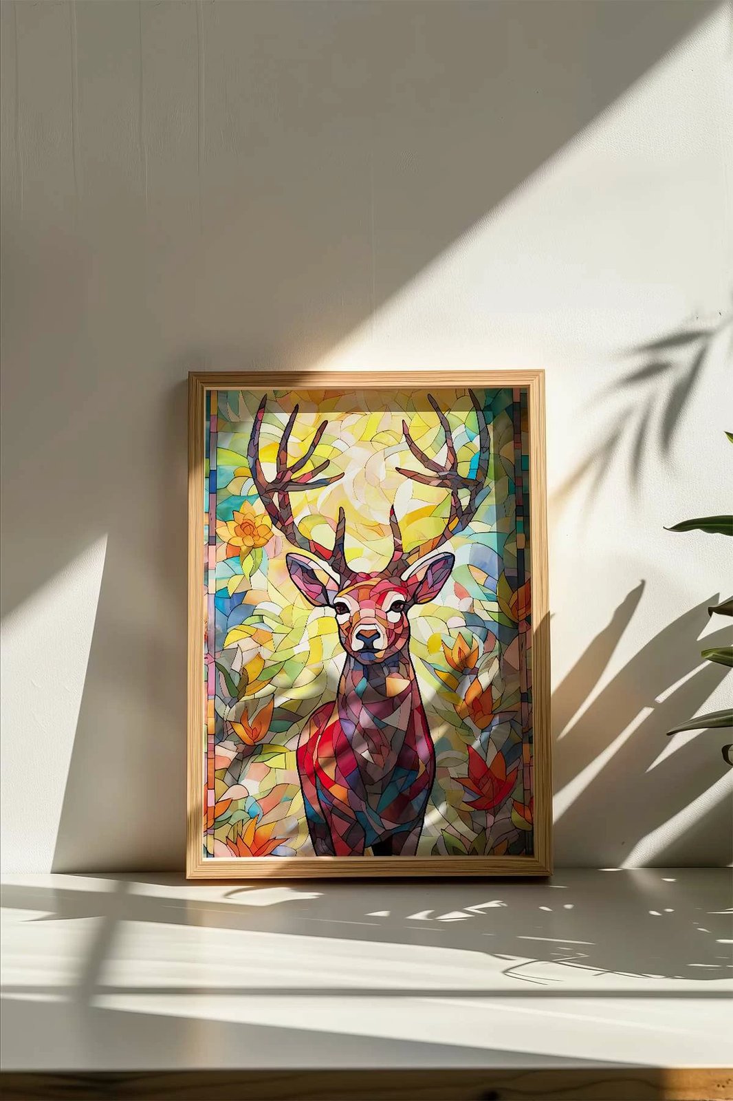 Pikturë dekorative me kornizë, shumëngjyrëshe, Wallity, Mscartmdl31