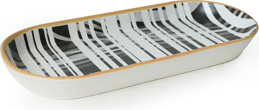 Set mëngjesi 18 pjesësh, Hermia Concept, ngjyrë e zezë dhe e bardhë