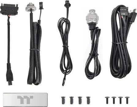 Panel matës për sistem ftohje me lëng Thermaltake Pacific TF3, 120mm, me ndriçim