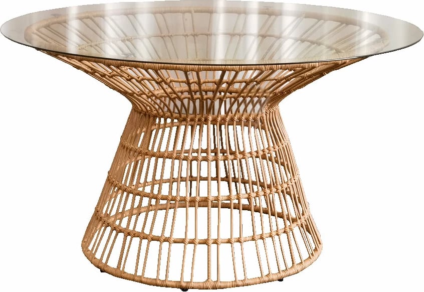 Tavolinë Prisma, natyrale, 130x130x74cm