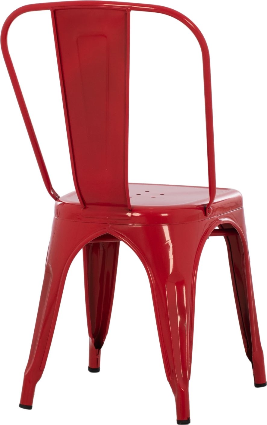 Karrige për ngrënie MELITA-PRO FH8641.44 metalike e kuqe 44x47x84.5Hcm