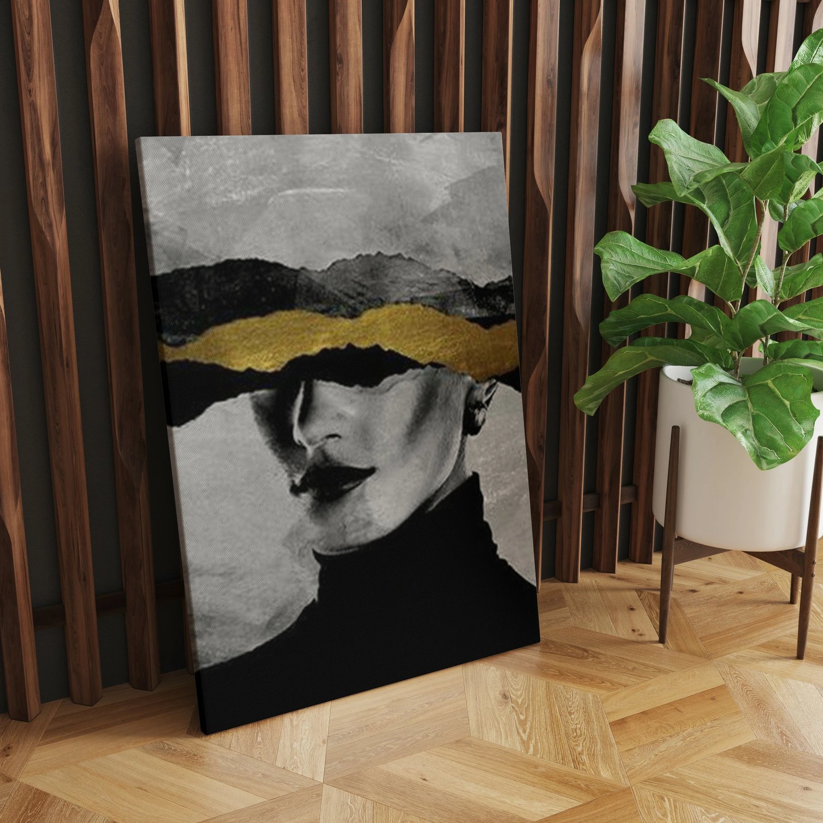 Pikturë dekorative në kanavacë, shumëngjyrëshe, Wallity, ASR_CNV25-43, 50x70cm