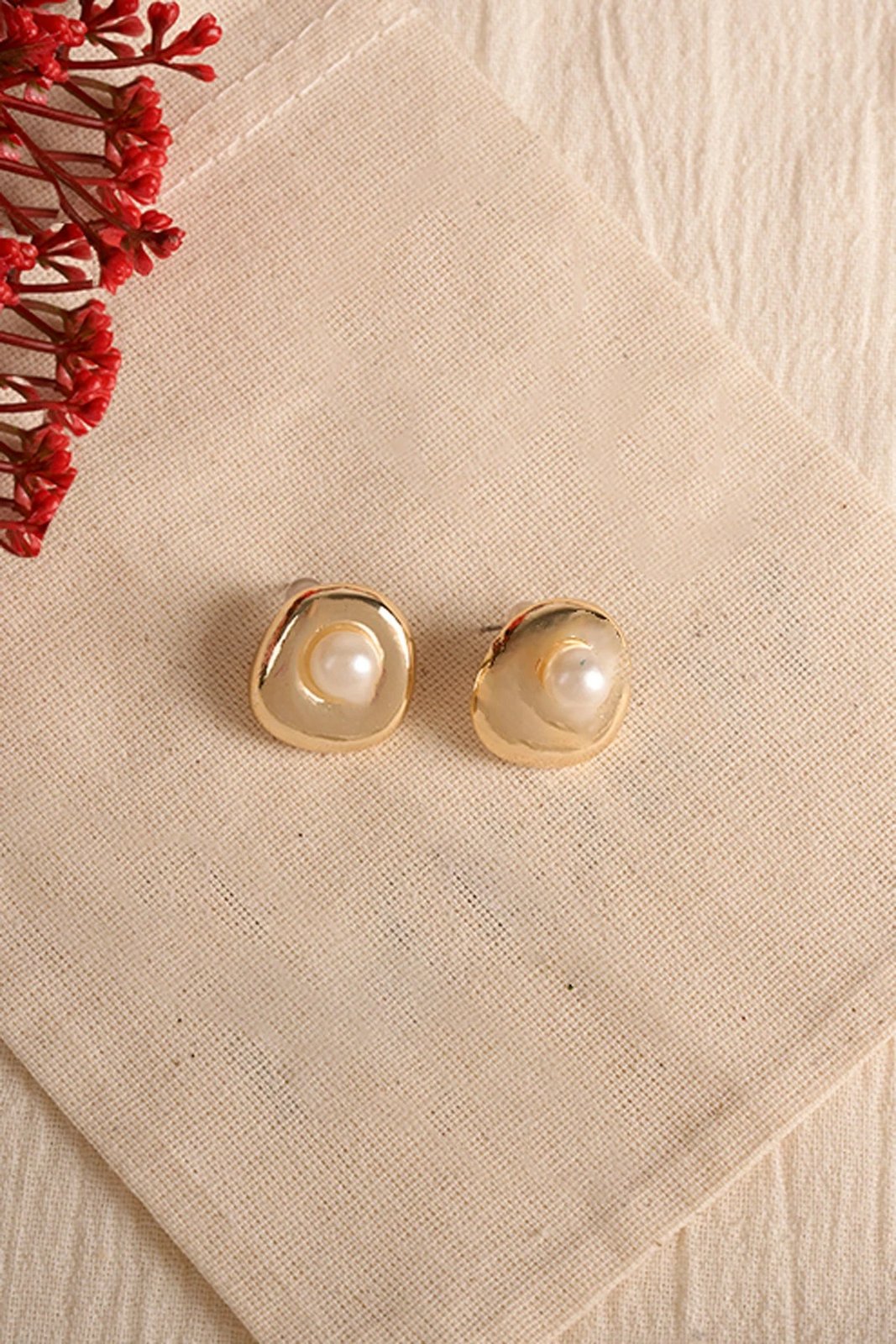 Vathë metalik Elika, ngjyrë ari, ELKGC68327