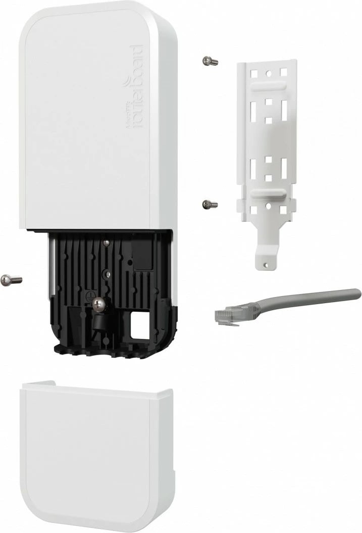 Access Point MikroTik wAP ax Wi-Fi 6 AX3000, 2x GE, PoE IN, i bardhë