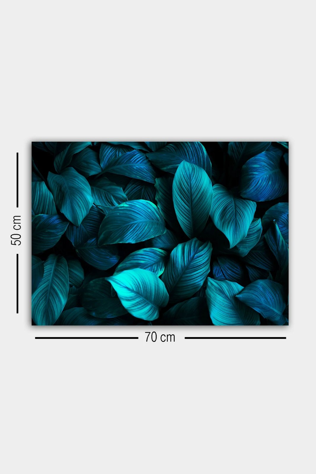 Pikturë dekorative në kanavacë, shumëngjyrëshe, 50x70cm, 1458117611-5070