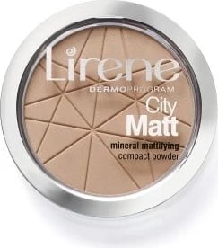 Pudër për fytyrë Lirene City Matt, 03 Beige, 9 g