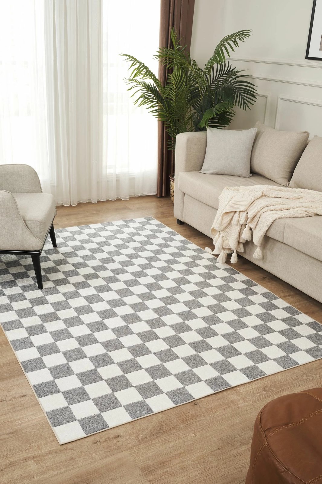 Qilim (60 x 100), Conceptum Hypnose, Damas 4004, krem-antracit