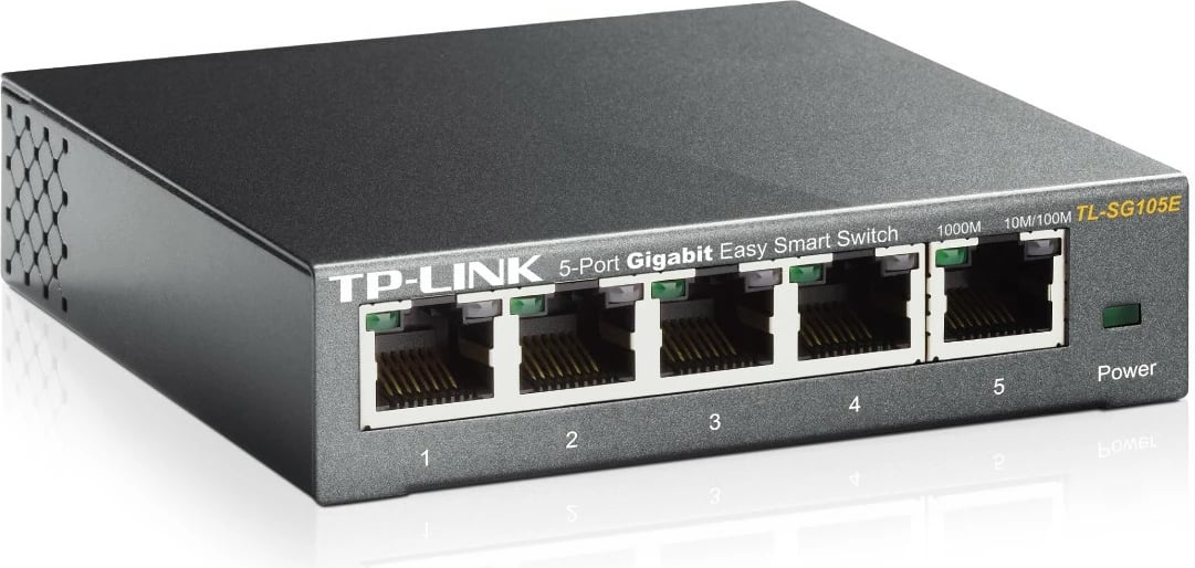 Switch TP-Link 5-Port Gigabit Easy Smart, Managed, L2, Gigabit Ethernet (10/100/1000)