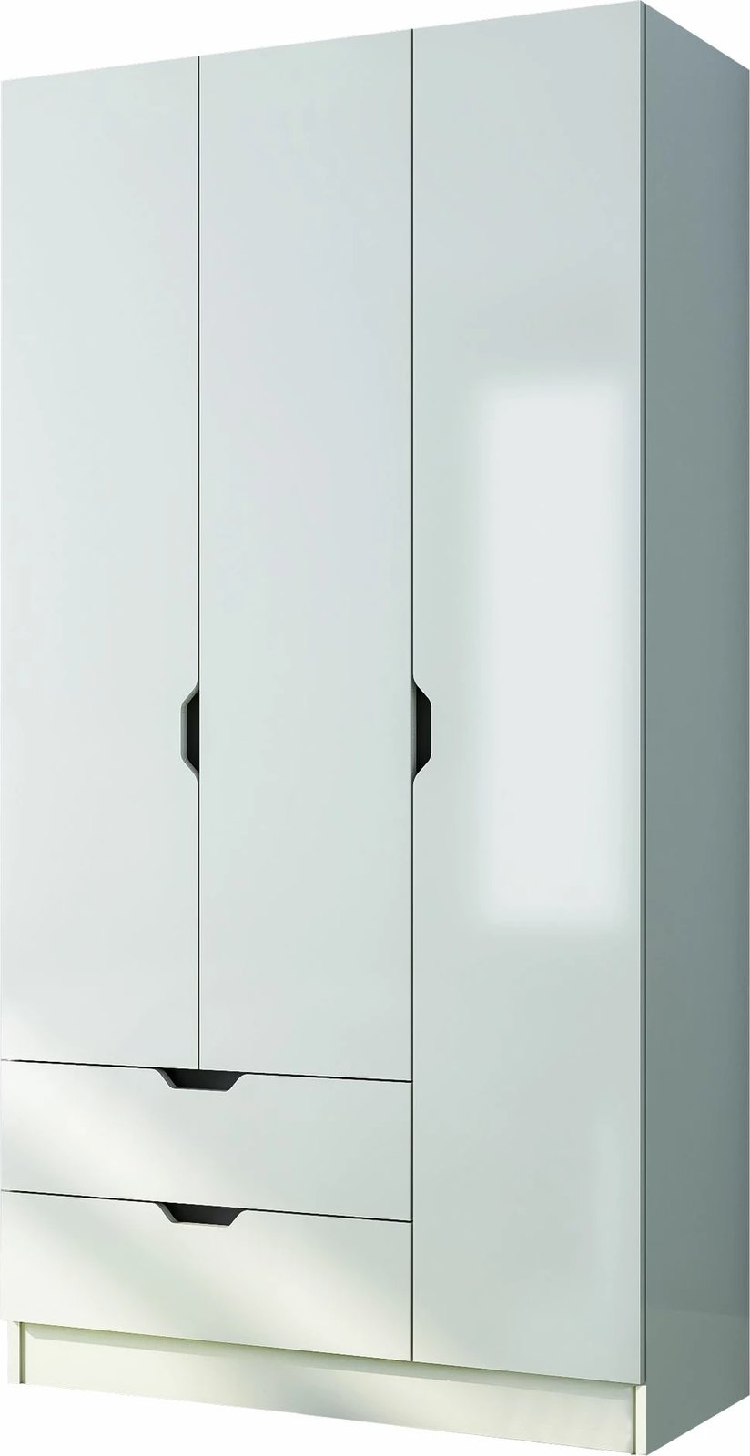 Dollap Skye Decor, ngjyrë e bardhë mat, Rb-155