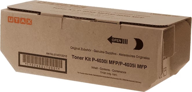 Toner, Utax, 614010010, 14500 faqe, standard, i zi