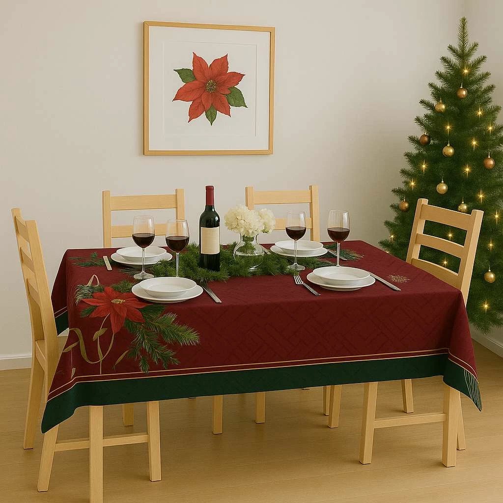 Mbulesë tavoline Hermia Concept, shumëngjyrëshe, HM-Tblnwy26-14, 140x220cm