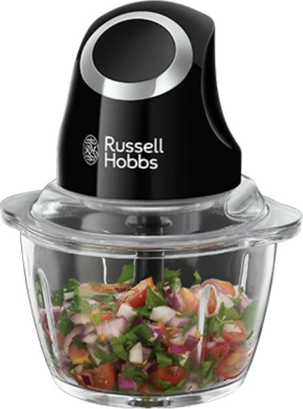 Grirës elektrik Russell Hobbs 24662-56, 0.5L, 200W, inox, i zi