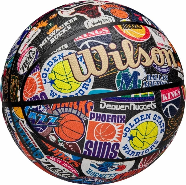 Top basketbolli Wilson, shumëngjyrësh