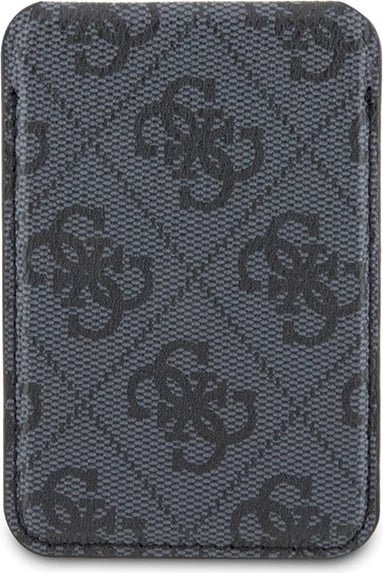 Mbështjellës Guess GUWMSHG4SHK me vend për kartela dhe MagSafe, i zi