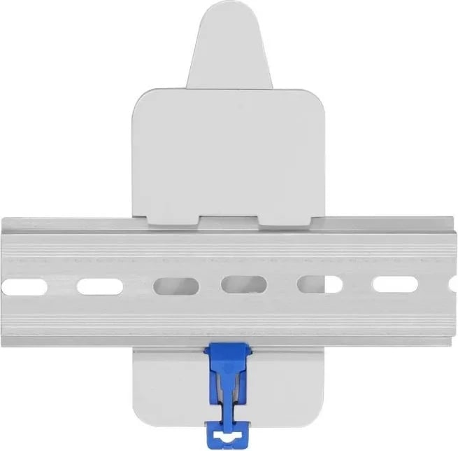Mbajtëse DIN rail Sonoff DR për relays, ABS V0, përfshin 4 vida, Bardhë