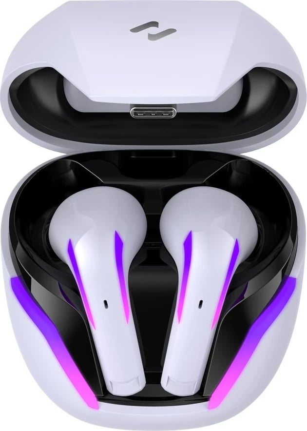 Kufje wireless Havit TW970, TWS, për gaming, të bardha