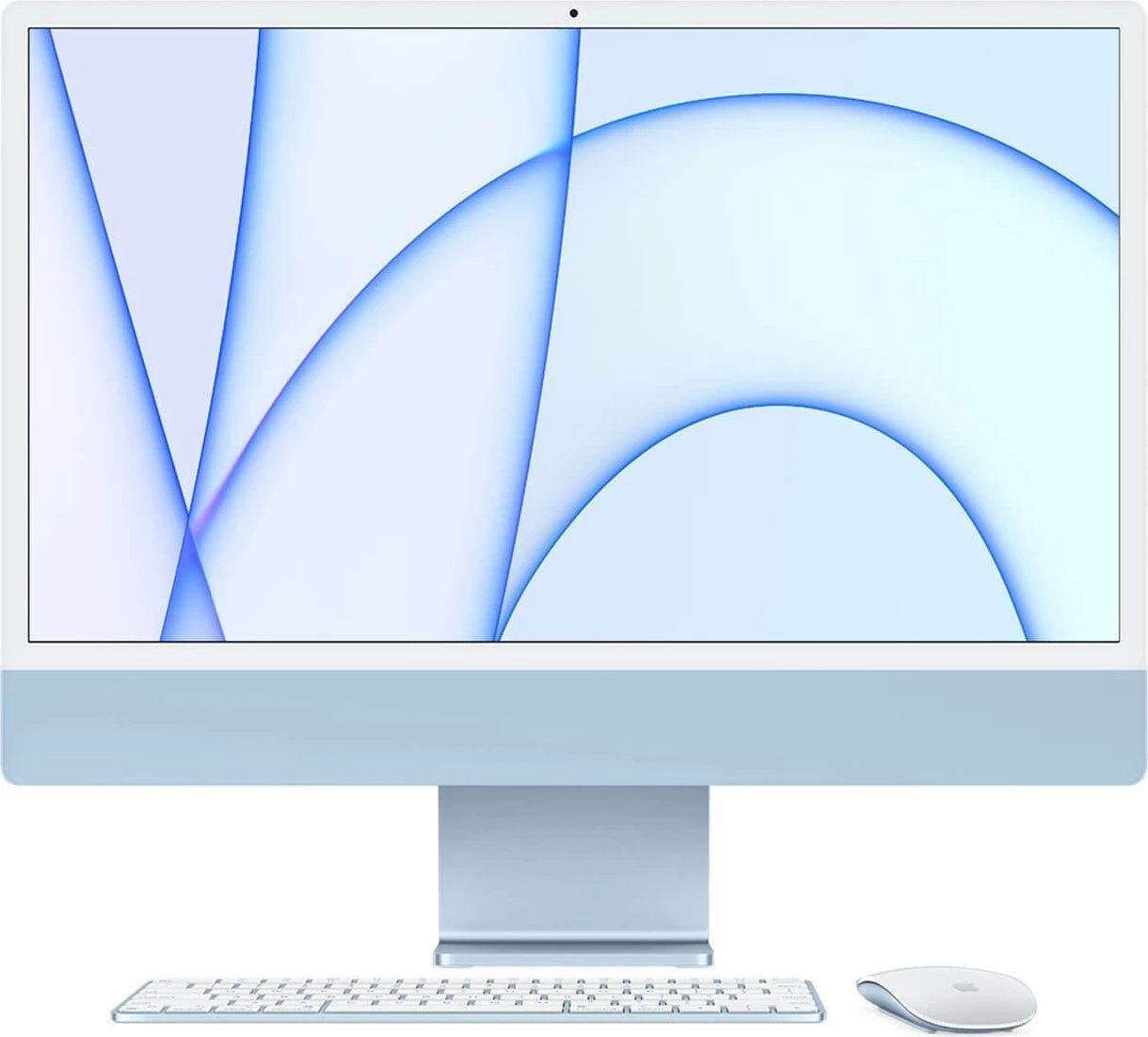 Apple iMac 24", M1 8-core, 8GB, 256GB, 7-core GPU, silver
