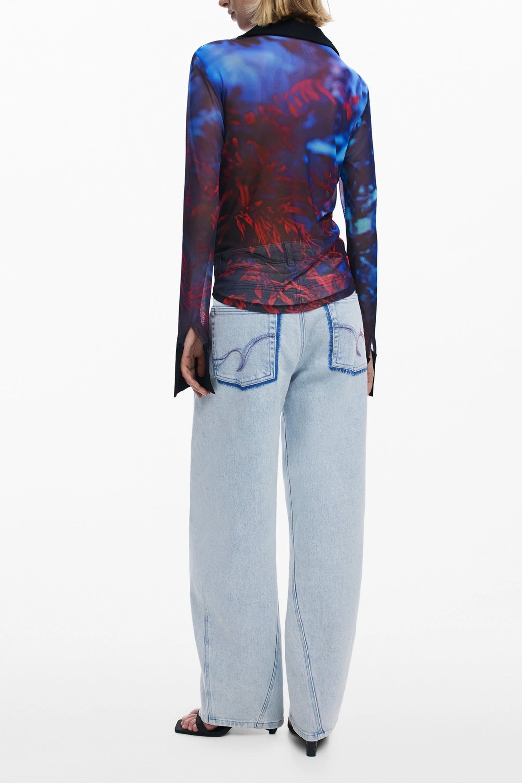 Këmishë për femra Desigual Dietrich, e zezë