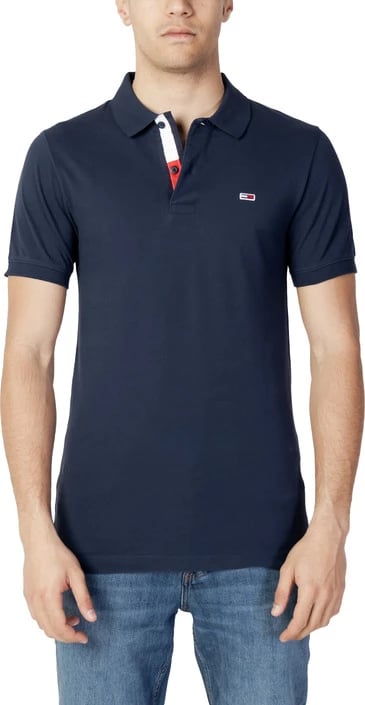Maicë për meshkuj Tommy Hilfiger Jeans, e kaltërt 