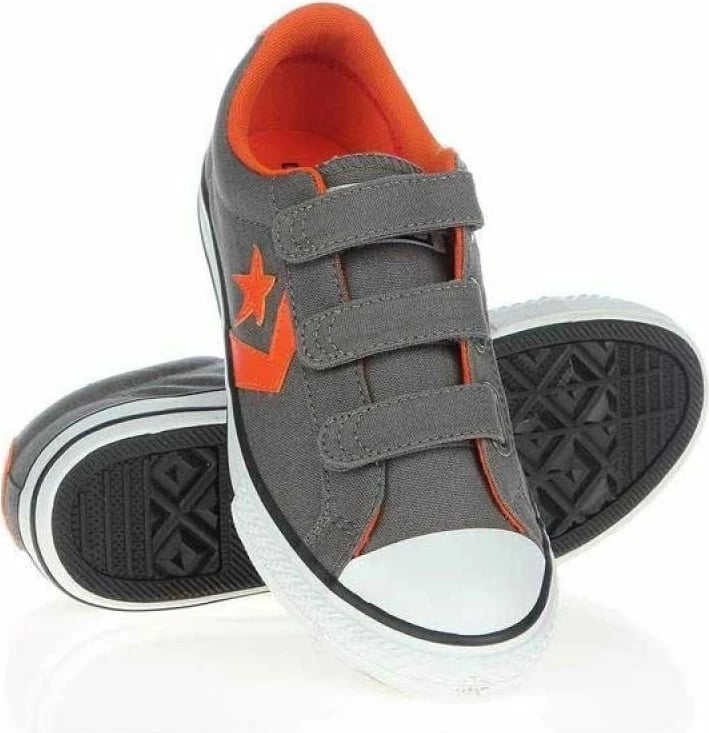 Atlete për fëmijë Converse, gri/portokalli