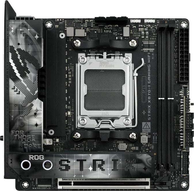 Pllakë amë Asus ROG STRIX X870-I GAMING WIFI, Socket AM5, DDR5, WiFi, mini-ITX