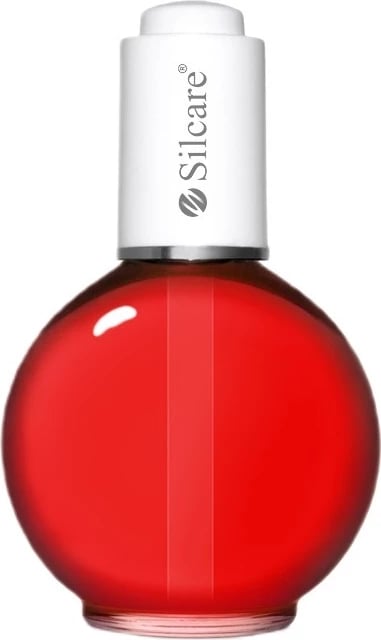 Vaj për thonj Silcare The Garden of Colour Olive Cherry Wine për femra, 75ml