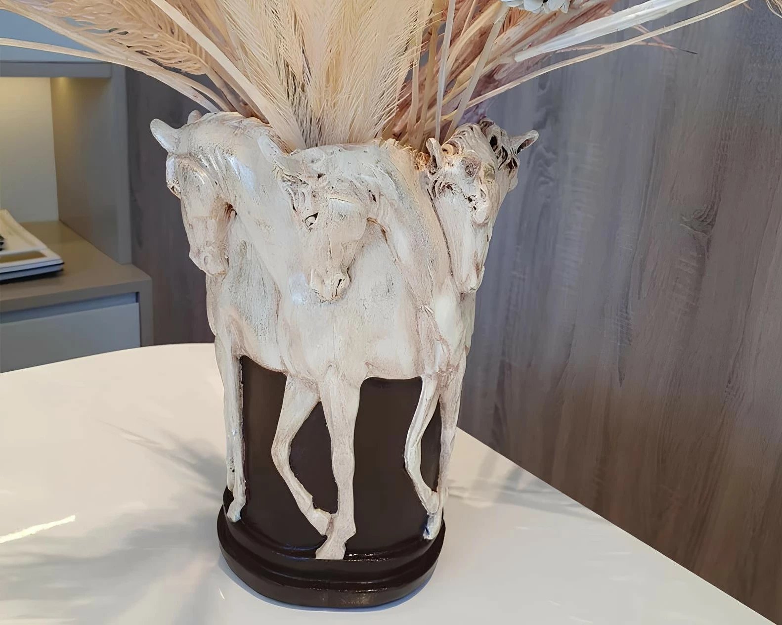 Objekt dekorativ Evila Originals, ngjyrë kafe dhe bezhë, CY0337, 29x22cm Objekt dekorativ Evila Originals, ngjyrë kafe dhe bezhë, CY0337, 29x22cm