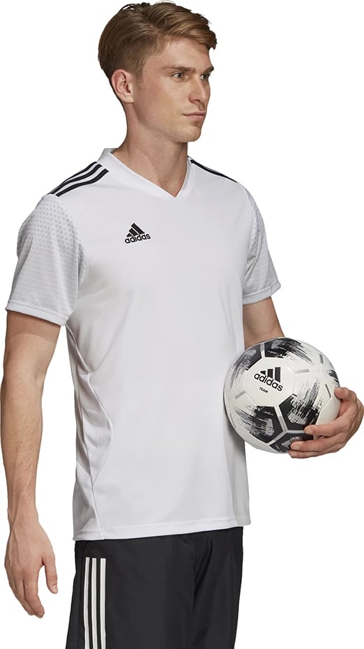 Maicë për meshkuj adidas, e bardhë