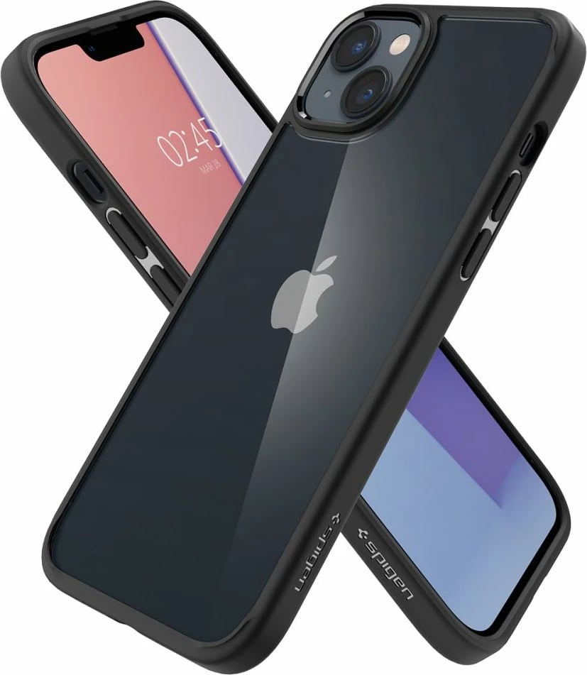 Mbështjellës Spigen Ultra Hybrid për iPhone 14 Plus, Matte Black