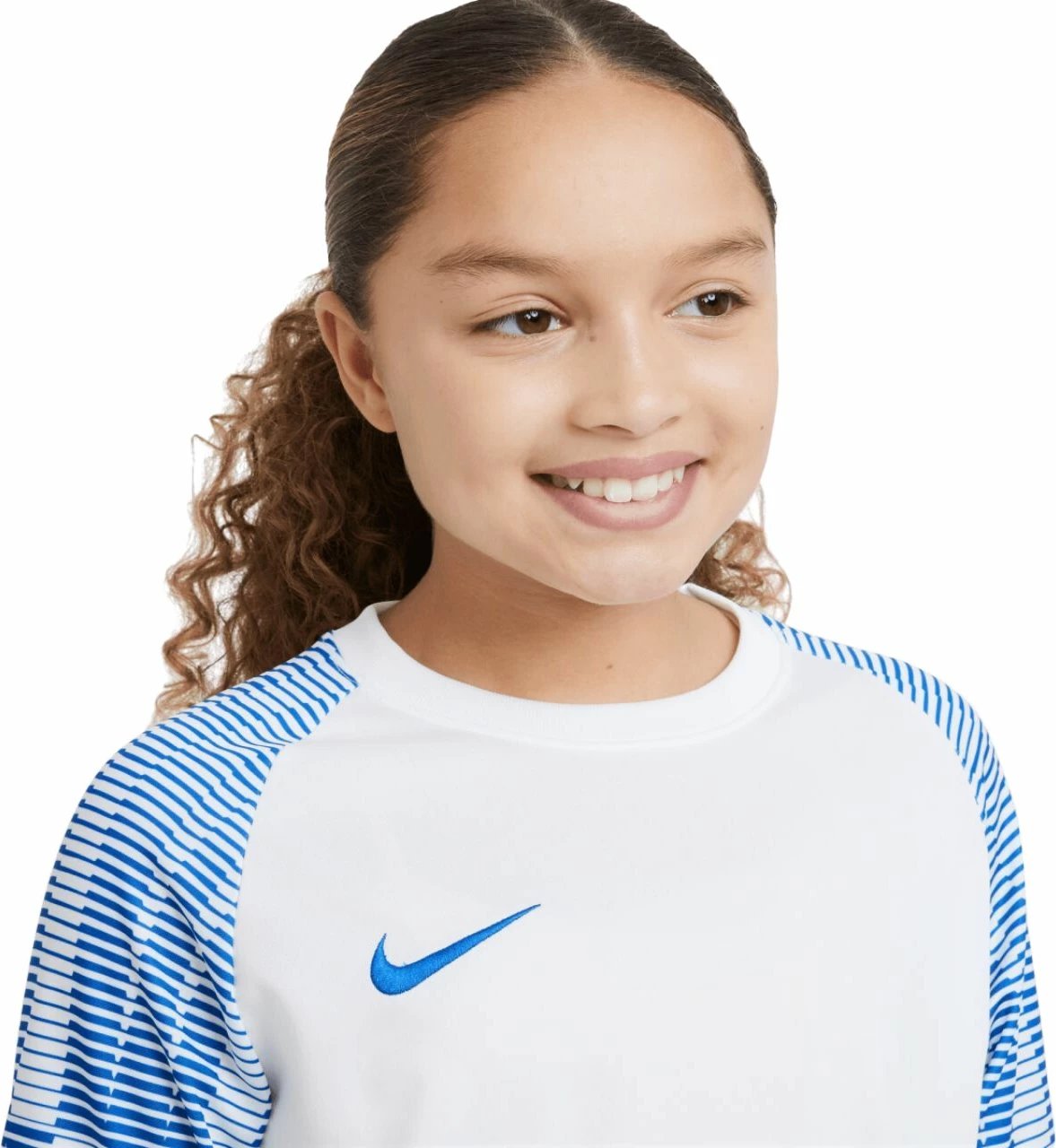 Maicë për fëmijë Nike, e bardhë