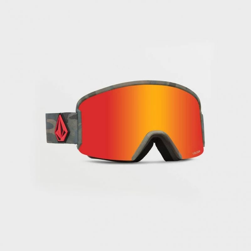 Syze për ski Volcom, garden camo/red chrome
