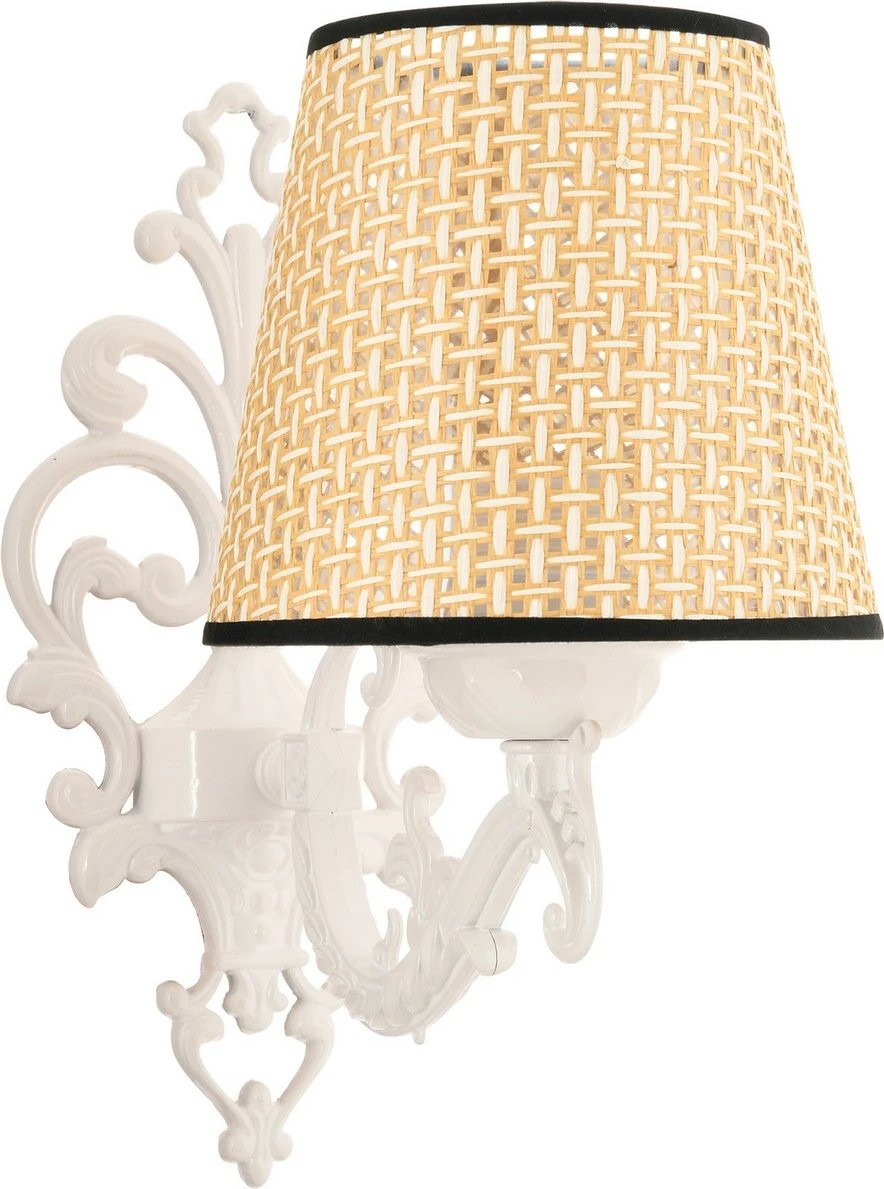 Llambë muri Opviq Claire, korale-natyrale, e bardhë