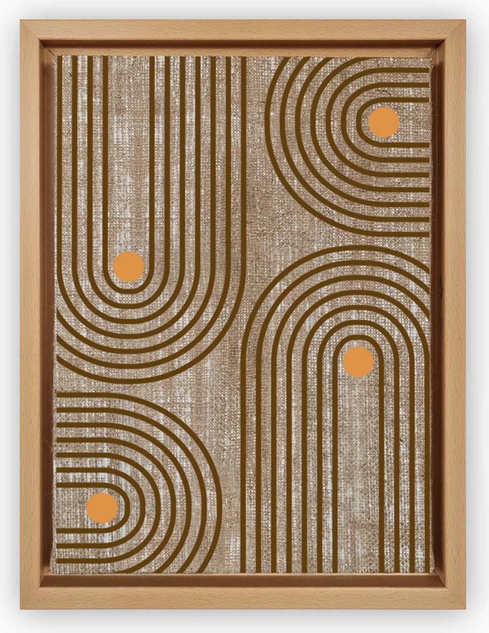 Pikturë dekorative në kanavacë Wallity, shumëngjyrëshe, LNJ31801341406 - 4666, 46x66cm