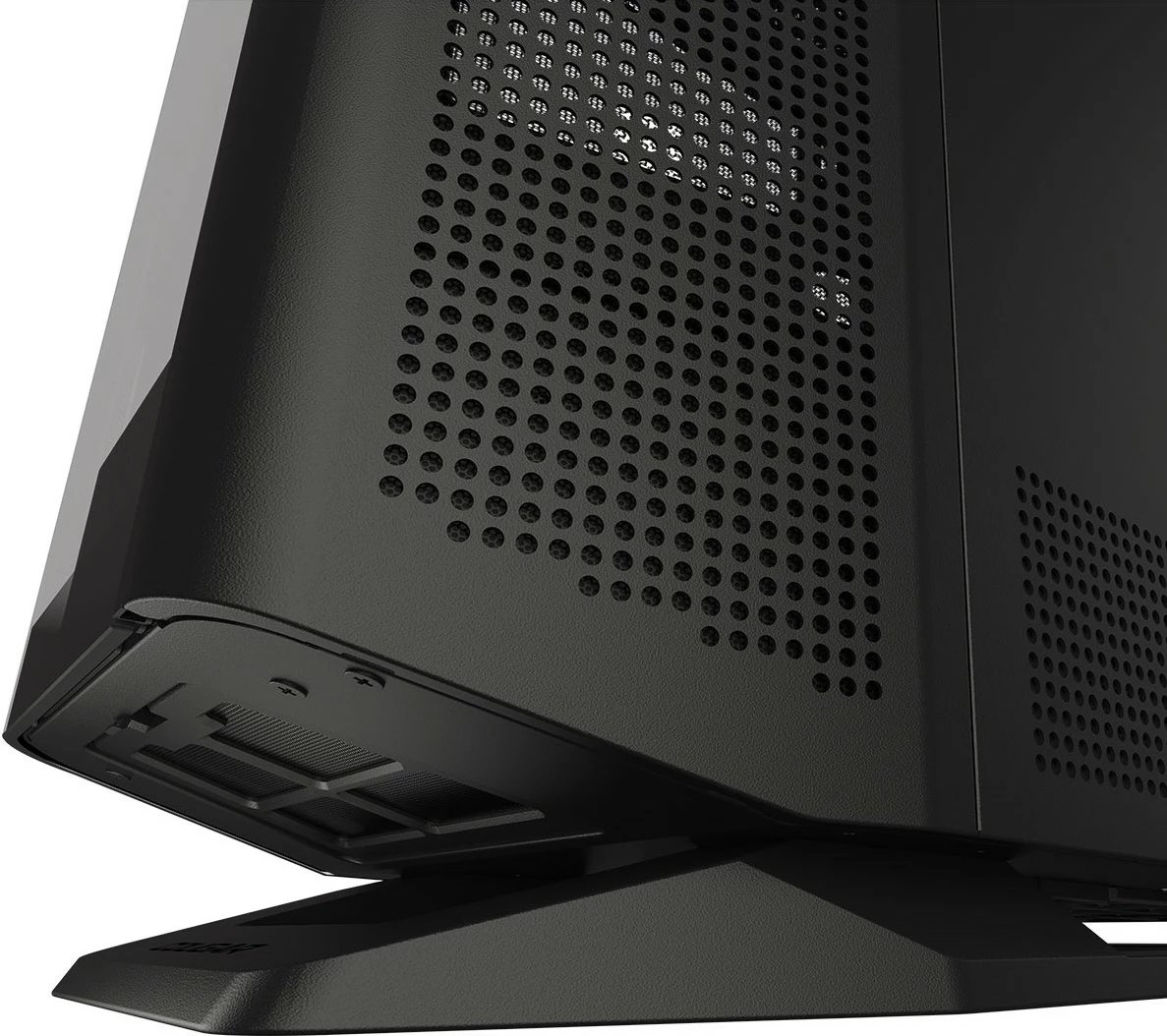 Kasë Cougar FV270 ARGB midi, e zezë