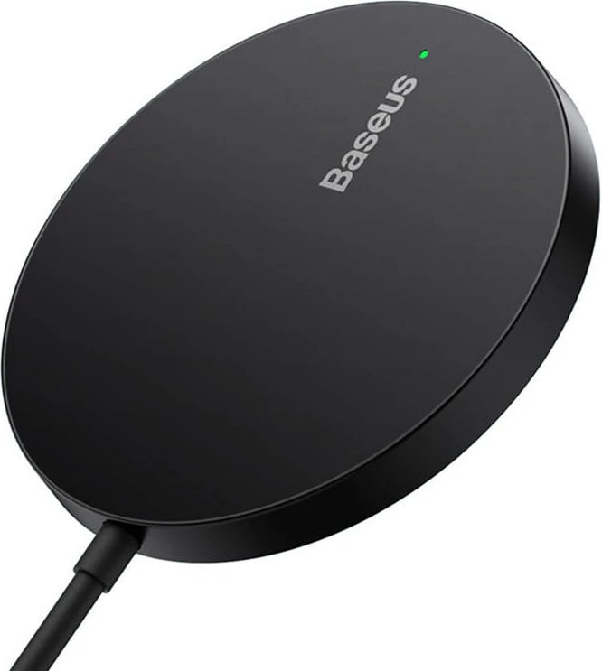 Karikues wireless magnetik Baseus Simple Mini3, 15W, i zi