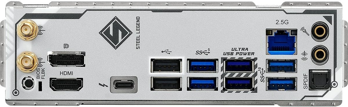 Pllakë amë ASRock B860M Steel Legend WiFi, micro ATX, Socket 1851, e bardhë