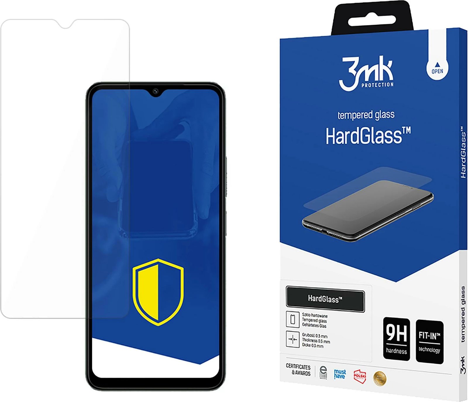 Xham i temperuar 3mk HardGlass për Xiaomi Redmi A3 Pro